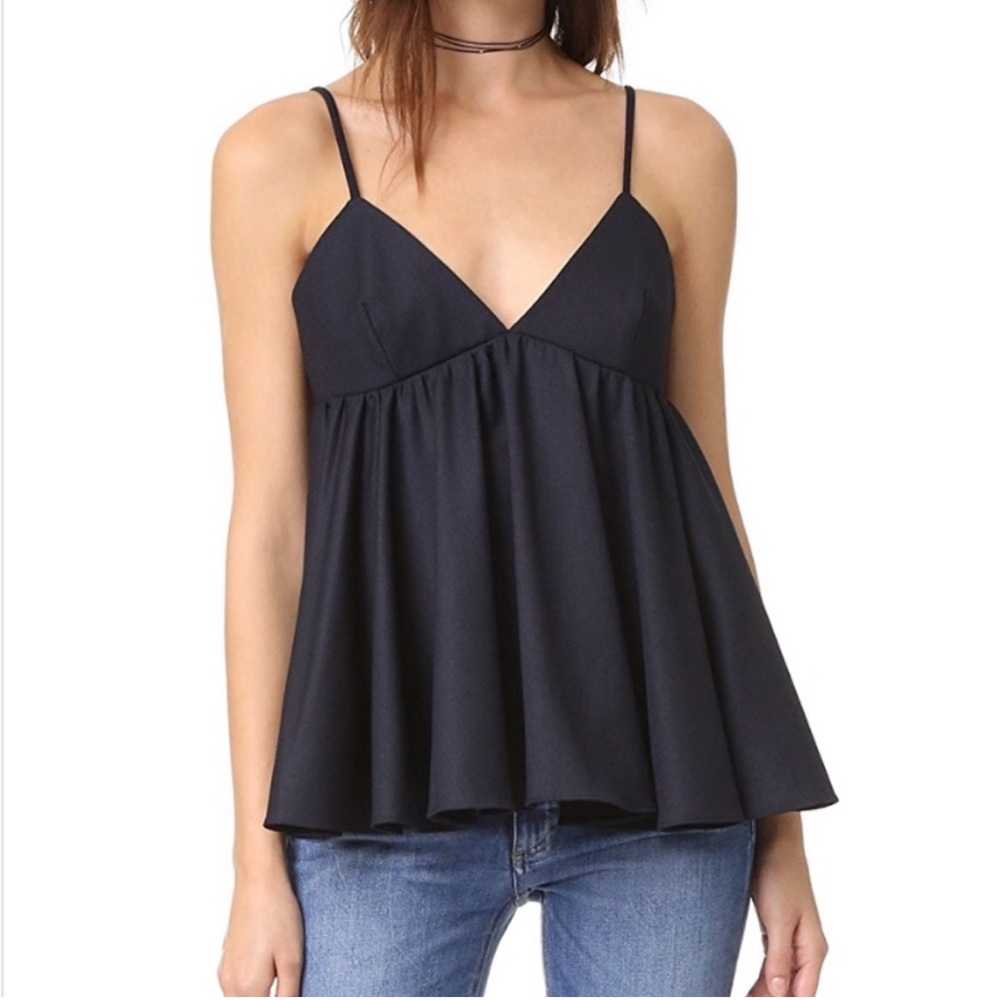 MILLY Silk Top